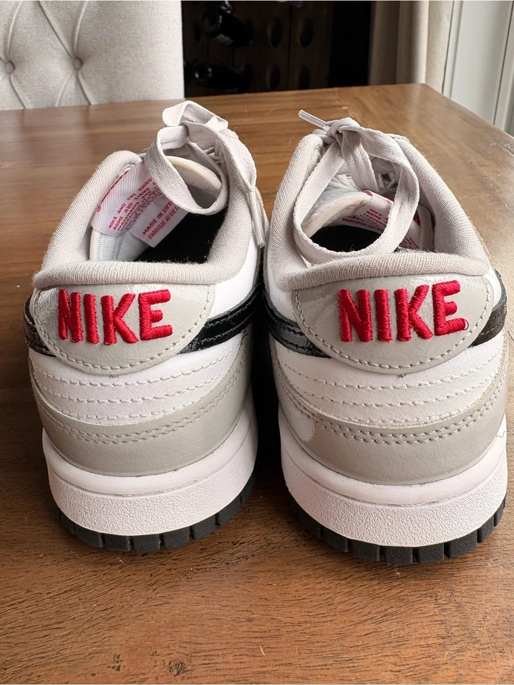 Nike Low Dunks in Iron Ore